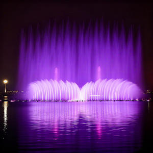 Luxury Dancing Musical Water Feature Indoor Outdoor Modern Style Stainless Material Floating <b>Pond</b> Fountain Nozzle - Product Image 1