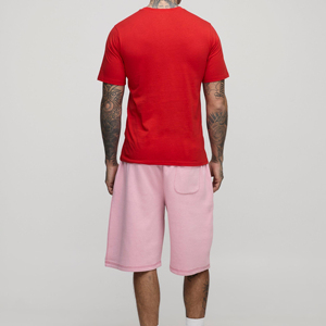 Pantalones Cortos Chino Casuales de Algodón 100% de Alta Calidad para Hombre, Venta al por Mayor 2026, Color Único con Lavado Ácido, Cintura Elástica, Precio de Fábrica - Product Image 6