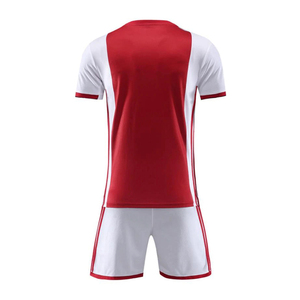 Uniforme de Fútbol para Hombre Blanco y Rojo White Bird Express, Conjunto Transpirable de Poliéster con Camiseta de Manga Corta y Pantalones Cortos a Juego - Product Image 4