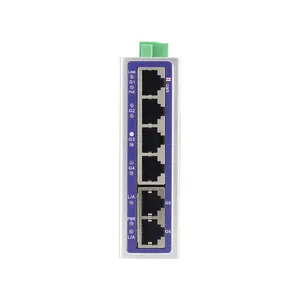 Factory Price Industrial Gigabit Network Switch 4*10/100/1000M POE Port Unmanaged 6 Port POE Switch
