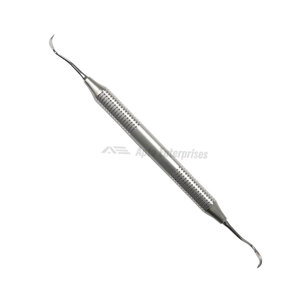 Spatule manuelle légère en acier inoxydable certifiée CE pour l'élimination de la plaque dentaire et du tartre – Outil professionnel d'hygiène bucco-dentaire - Product Image 4