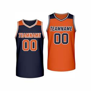 Camiseta Deportiva Informal de Baloncesto, Sublimación Personalizada, Uniforme Deportivo, Malla Transpirable, Camisetas de Entrenamiento de Verano, Personalizadas - Product Image 1