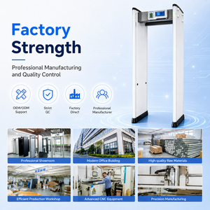<span class=keywords><strong>เครื่อง</strong></span><span class=keywords><strong>สแกน</strong></span>ตรวจจับโลหะแบบเดินผ่านอัจฉริยะระดับพรีเมียม สำหรับการตรวจสอบความปลอดภัยบริเวณทางเข้า - Product Image 3