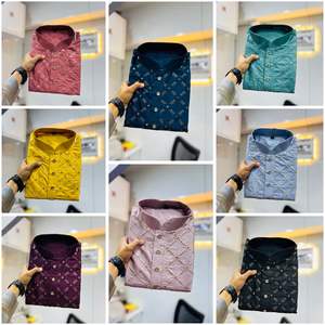 Conjunto de Kurta y Pijama de Seda Bordada de Alta Calidad, el Mejor Diseño para Bodas y Fiestas, Colección de Kurta y Pijama de Algodón a Precio de Mayoreo - Product Image 6