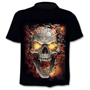 Camiseta de Algodón con Estampado DTG y Lavado Ácido, Estilo Vintage, Ropa Urbana para Hombre, Fabricantes de Camisetas con Diseño Gráfico, Camiseta Oversize Personalizada - Product Image 4