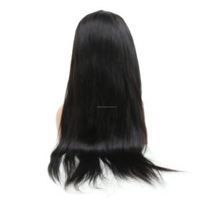 100% Cabello de extensión natural Todo Tipo de Peluca de encaje completo con encaje transparente de onda larga y profunda recta Varios estilos disponibles - Product Image 4