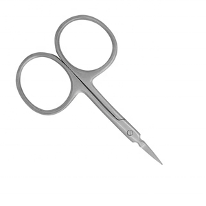 Tijeras de Manicura de Alta Calidad de 3.5mm de Grosor, Curvas para Cutículas, de Acero Inoxidable, para Uñas y Pesca - Product Image 4