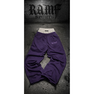 Pantalones de chándal anchos y holgados de estilo urbano personalizados para hombre, de alta calidad, informales, estilo Y2K, con doble cintura, joggers para hombre - Product Image 5