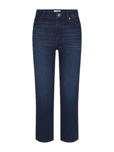 Jean décontracté pour femme en denim, coupe droite, personnalisable, délavé aux enzymes, extensible, en coton respirant de haute qualité - Product Image 3