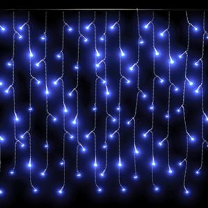 400 LED blu ghiacciolo luci della tenda 393.7 \ "illuminazione decorativa con 8 funzioni - Product Image 5