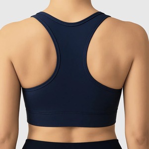 Sujetador deportivo acolchado de alto impacto para mujer, con espalda cruzada, para fitness, yoga, gimnasio, correr y entrenamiento, venta al por mayor personalizada - Product Image 6