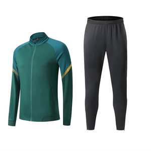 Ensemble de survêtement décontracté deux pièces pour homme 2026 avec veste et pantalon – Tenue de sport classique pour homme mature, collection automne - Product Image 4