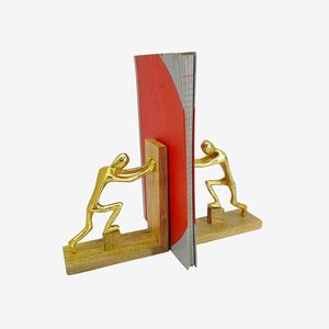 Sujetalibros Metálicos Tradicionales Hechos a Mano para Decoración de Interiores de Primera Calidad, Regalos de Boda que Exhiben una Artesanía Experta y Duradera - Product Image 6