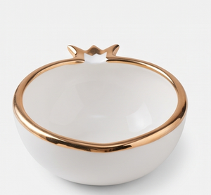 Tazón Decorativo Premium con Forma de Granada, Centro de Mesa Artístico Hecho a Mano, Adorno Único con Diseño de Fruta para el Hogar y la Cocina - Product Image 1