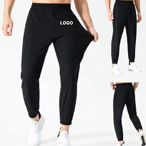 Pantalones deportivos casuales de cintura media para hombre, pantalones de chándal cálidos de invierno, talla grande, con bolsillo, tela de algodón, corte relajado. - Product Image 1