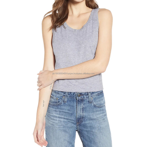 2024 OEM tùy chỉnh thực hiện của phụ nữ thể hình stringers Tank Tops Workout phụ nữ SINGLET không tay áo sơ mi phòng tập thể dục phụ nữ Tank Tops - Product Image 1