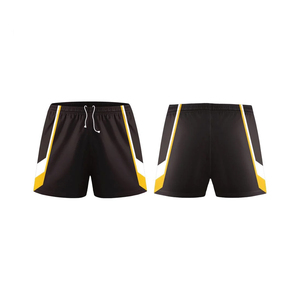 Shorts de rugby unisexes personnalisés, impression par sublimation bicolore, shorts de football respirants pour adultes - Product Image 6