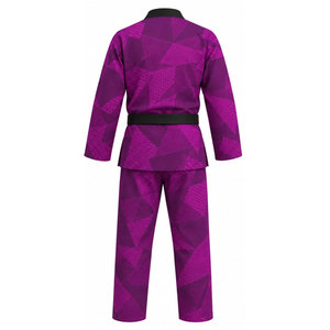 Taekwondo Uniform Sets Polyester/Cotton Unisex Lightweight Durable Shrink-Proof Embossed Front Logo 280g Training Martial - Product Image 3