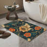 Juego de Alfombras de Baño de 3 Piezas en Negro y Dorado, Alfombrillas de Baño Antideslizantes de Lujo con Alfombra Contorno para Inodoro y Alfombra para la Tapa del Inodoro - Product Image 2
