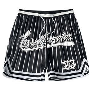 Shorts de basketball en mesh à séchage rapide, personnalisables par sublimation, pour uniformes d'équipe, shorts de performance pour hommes, vente en gros - Product Image 2