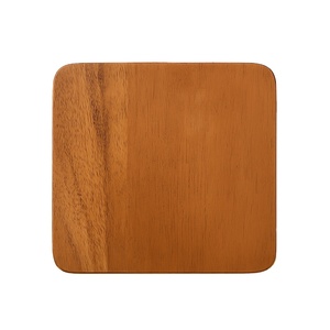 Acacia Wood <b>Drink</b> Cup <b>Coaster</b> Sets wooden drinking <b>coasters</b> for table decoration home and kitchen useful product wood <b>coaster</b> - Product Image 6