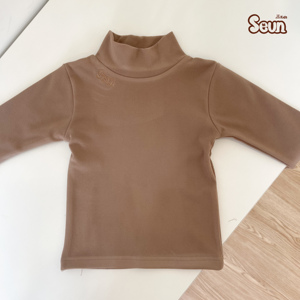 เสื้อเด็ก SeunKids คอเต่า แขนยาว 5 ซม. เนื้อผ้านุ่ม ยืดหยุ่นได้ ใส่กันหนาว ผลิตจากโรงงานในเวียดนาม - Product Image 3