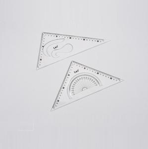 Best Sale Vikas <b>Set</b> <b>Square</b> 8 Inch and 10 Inch Triangle Scale for Students School Geometry Measuring Tool Indian Supplier - Product Image 1