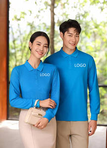 Polo de Manga Larga para Hombre, Tejido, Color Sólido, Estilo Casual, Cierre de Botones, Corte Regular, Multicolor, Mercerizado y 100% Algodón - Product Image 4