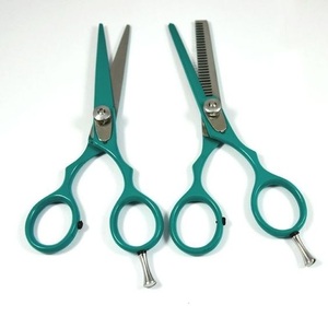 7" <b>Barber</b> Scissors <b>Set</b> Japan Steel Hair Cutting Thinning Texturizing Kit with Leather Case Professional Stylist Salon Home - Product Image 2