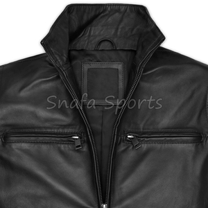 Chaqueta de cuero para mujer, a la moda, de color sólido, con cremallera, abrigo de cuero de invierno, chaqueta para mujer en venta a bajo precio. - Product Image 3