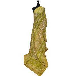 Hot Selling Hand Made Embroidery Lace Mirror Decoration <b>Silk</b> Shawls For Women Traditional Scarves & Shawls & <b>Hijab</b> For Adults - Product Image 1