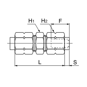 NITTA Quick Seal Fitting Pièces hydrauliques 4A07-3 - Product Image 1
