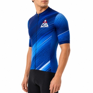 Maillot de Ciclismo Personalizado para Hombre, Transpirable, Ligero, de Manga Corta, con Estampado, de Secado Rápido - Product Image 3