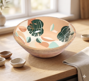 Hot Sell 5 Inch Acacia Wood Serving Bowl for Fruits,Salads,Popcorn,Wholesale Wooden Salad Bowl for Kitchen ,Party,Dining,<b>Pasta</b> - Product Image 1