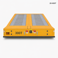 Vehículo Guiado Automatizado (AGV) Eléctrico Sin Rieles de 600 Toneladas, Personalizado en China, para Transporte de Transformadores de Energía en la Industria Manufacturera