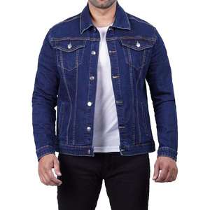 Modern Urban Jean Layering Piece Distressed Finish Relaxed Silhouette <b>Jackets</b> Breathable Fabric Casual Daily Street Fashion Coat - Product Image 4