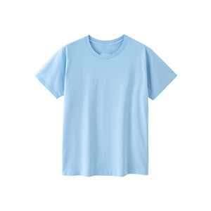 OEM Customized <b>Spot</b> men's summer <b>T</b>-<b>shirt</b> pure cotton loose men's round neck short sleeve - Product Image 6