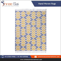 India Custom Made Washable Handmade Runner Rugs Modern Natural Cotton Rug Embroidered Carpets and Rugs Living Room for Bulk Sale
