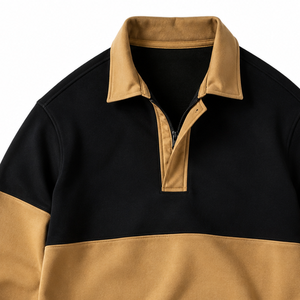 Long Sleeve Rugby Shirt Custom Rugby for Jersey Digital Printing Cotton <b>Linen</b> Breathable Manufacturer OEM Team Wear Wholesale - Product Image 4