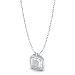 REYES Hot Selling 14K <b>Gold</b> Round Brilliant Cut 0.23 Carat Moissanite <b>Pendant</b> Necklaces For Women Wholesale Price Fine Jewelry - Product Image 3