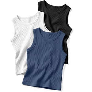 <b>Tops</b> Tanktops 100% cotton s/j 160 gsm solid color, colorful, digital print casual style printed casual supplier from Bangladesh. - Product Image 5