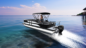Sièges de rangement confortables et lit de soleil individuel <span class=keywords><strong>pour</strong></span> bateau à ponton de sport en aluminium S-25, personnalisés <span class=keywords><strong>pour</strong></span> la navigation - Product Image 6