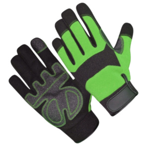 Gants de travail en cuir synthétique Amara, gants de sécurité pour la construction, gants de sécurité renforcés résistants à l'abrasion et à la chaleur - Product Image 4