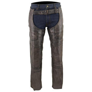 Samroz Sports - Pantalones de cuero para hombre, negros y marrones, con bolsillos con cremallera, forro térmico, para motociclistas, diseño personalizable, alta calidad - Product Image 2