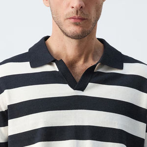 Camiseta Informal de Manga Larga para Hombre, Diseño de Alta Calidad con Servicio OEM, Logotipo Personalizable y Cuello Camisero - Product Image 2