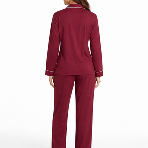 Conjunto de Pijama de Algodón Premium al por Mayor para Mujer - Pedidos al por Mayor Disponibles Directamente del Fabricante - Product Image 2
