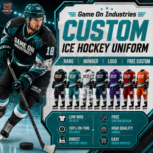 High Performance Wear Personalized Number Design Vintage Style Team Sportswear Breathable Sublimation Custom Ice Hockey Uniform - Product Image 6