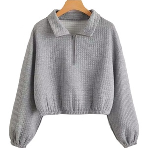 <b>Women's</b> 2026 Spring Eco-Friendly Breathable Windproof Regular Fit Drawstring Pullover <b>Sweatshirt</b> Hoodie High Waist Adult Y2K - Product Image 1