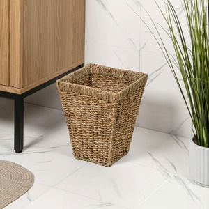 Rustic Bohemian Handwoven Seagrass Handmade Storage <b>Basket</b> Wholesale eco-friendly Made in Vietnam - Product Image 3