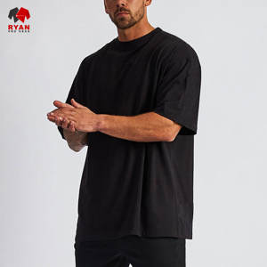 Ryan Pro Gear T-shirts personnalisés pour hommes Tissu respirant et confortable avec broderie de logo personnalisée - Product Image 1